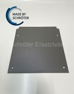 Verschleißblech 300 x 284 x 3 für Auswurfklappe 