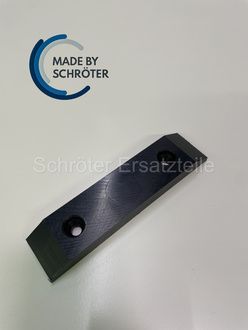 Gleitstück 40 x 16 x 170 (8x) am Einzug hinten