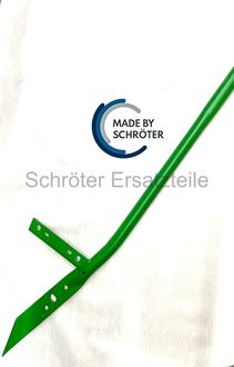 Halmteilerrohr kurze Ausführung rechts = links (oh