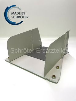 Auswurfklappe Hinterteil verstellbare Ausführung 