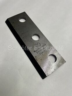Spannplatte für Messer (Deckel)
