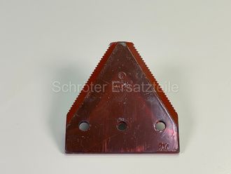 Messerklinge unten gezahnt. für Doppelfinger, neue