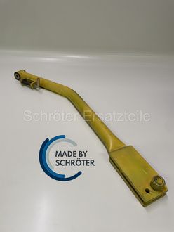 Halmteilerrohr-Hinterteil klappbar rechts komplett