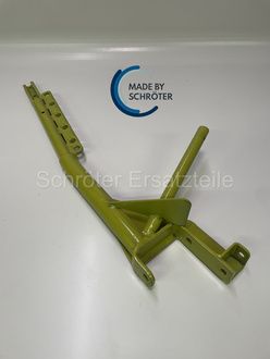 Halmteilerrohr-Vorderteil links kurze Ausführung