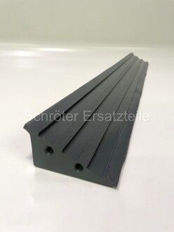 Verschleißleiste (Reibleiste) unter Gegenschneide