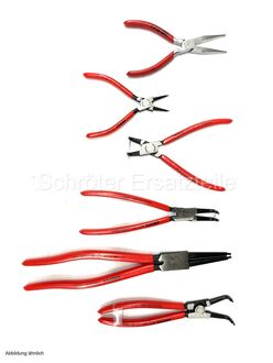 Segeringzange für Innenringe 40 - 100 (90° abgew.)
