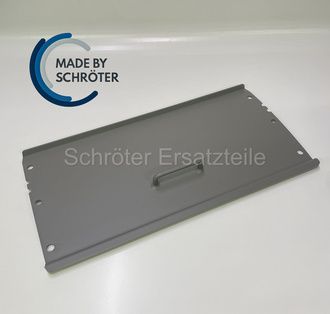 Rückwand für Übergangsgehäuse (Grasschacht)