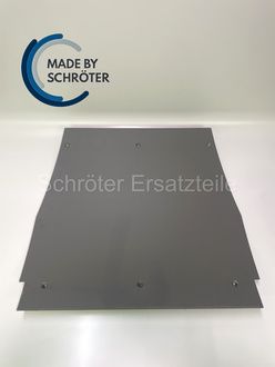 Verschleißblech Breite 748 auf 792 mm  im Übergang