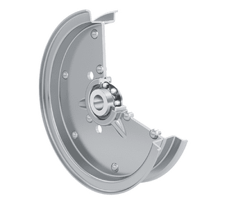 Spannrolle B 16159 LO Außen Ø 159mm Breite innen 2