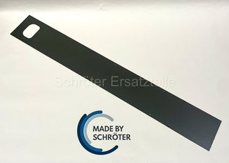 Blech für Auswurfrohr (273 x 2000 x 3) 2. Blech 