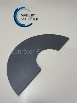 Stützscheibenhälfte (Ronde) für vordere Walze
