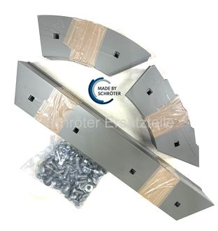 Verschleißblechsatz Zuführtrommel Rotor komplett