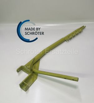 Halmteilerrohr-Vorderteil links