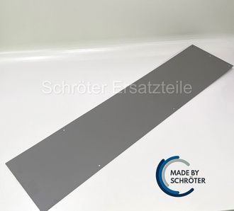 Blech für Auswurfrohr (273 x 1220 x 3) ( 3. Blech)