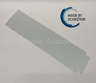 Verschleißblech für Rohr-Hinterteil 