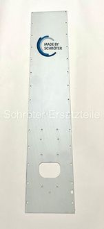 Blech für Auswurfrohr (355 x 1793 x 3) ( 2. Blech)