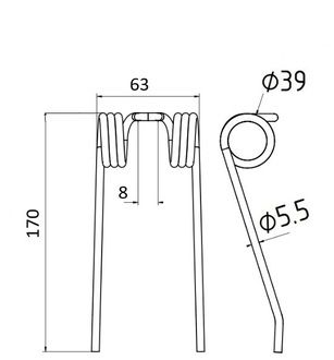 Pick up Zinken p.z. Fahr 