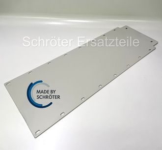 Blech für Auswurfrohr (355 x 1044 x 5) ( 1. Blech)