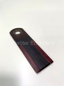 Schlegelmesser beschichtet 172 x 50 x 4