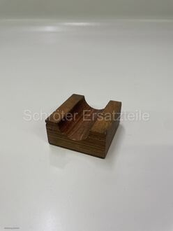 Holzlagerhälfte für Rafferzinken ø 30 x 60 x 63